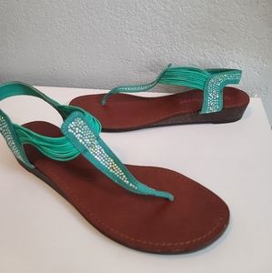 Women's rhinestone sandals